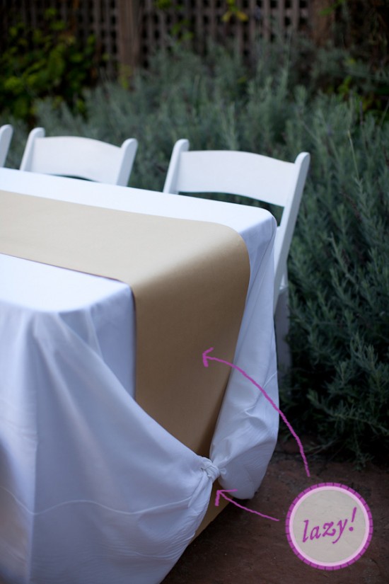 DIY Table Runner A Practical Wedding Ideas for Unique DIY 